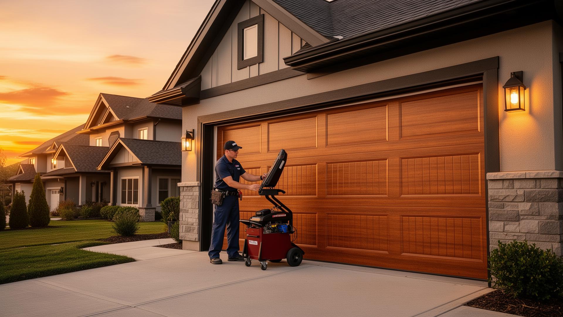 Professional garage door service